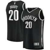 Day'Ron Sharpe Brooklyn Nets Fast Break Replica Jersey Icon Edition Black - NBA