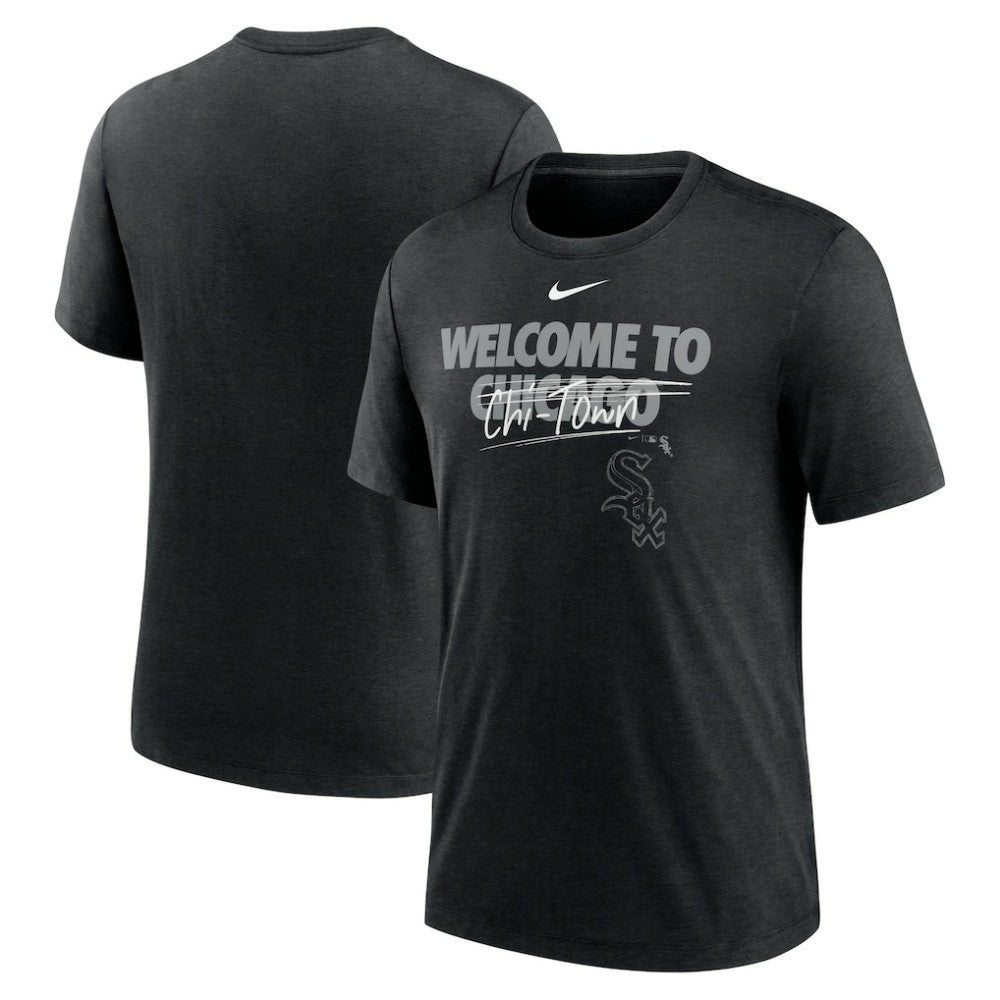 Chicago White Sox Nike Home Spin Tri-Blend T-Shirt - MLB