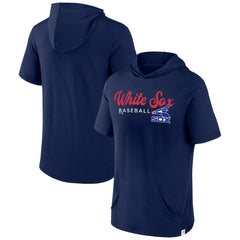 Chicago White Sox Fanatics Offensive Strategy Short Sleeve Pullover Hoodie - MLB