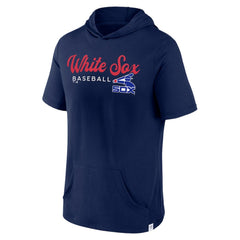 Chicago White Sox Fanatics Offensive Strategy Short Sleeve Pullover Hoodie - MLB