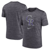 Colorado Rockies Nike Logo Velocity Performance T-Shirt - MLB