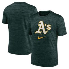 Athletics Nike Logo Velocity Performance T-Shirt - MLB