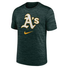 Athletics Nike Logo Velocity Performance T-Shirt - MLB