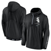 Chicago White Sox Nike Authentic Night Game Performance Half-Zip Windbreaker - MLB