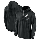 Minnesota Twins Nike Authentic Night Game Performance Half-Zip Windbreaker - MLB
