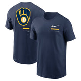 Milwaukee Brewers Nike Over the Shoulder T-Shirt - MLB