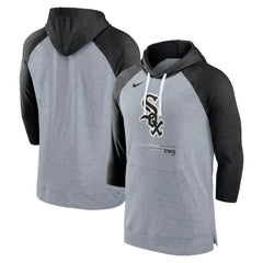 Chicago White Sox Nike Baseball Raglan 3/4-Sleeve Pullover Hoodie - MLB