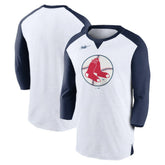 Boston Red Sox Nike Rewind 3/4-Sleeve T-Shirt - MLB