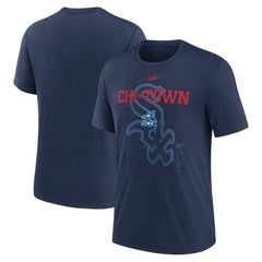 Chicago White Sox Nike Rewind Retro Tri-Blend T-Shirt - MLB