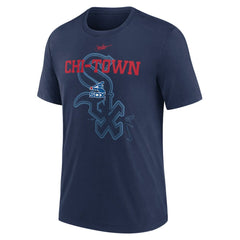 Chicago White Sox Nike Rewind Retro Tri-Blend T-Shirt - MLB