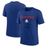 Texas Rangers Nike Rewind Retro Tri-Blend T-Shirt - MLB
