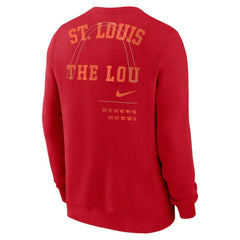 St. Louis Cardinals Nike Statement Ball Game Fleece Pullover Sweatshirt - MLB