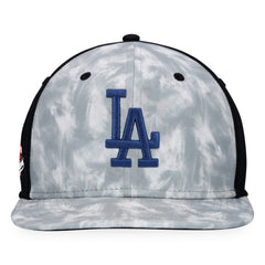 Los Angeles Dodgers Majestic Smoke Dye Snapback Hat - MLB