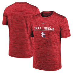 St. Louis Cardinals Nike Wordmark Velocity Performance T-Shirt - MLB