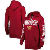 Washington Commanders G-III 4Her by Carl Banks Women's Extra Point Pullover Hoodie Burgundy | NFL