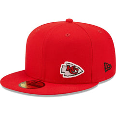 Kansas City Chiefs New Era Flawless 59FIFTY Fitted Hat Red | NFL
