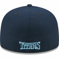 Tennessee Titans New Era Flawless 59FIFTY Fitted Hat Navy | NFL