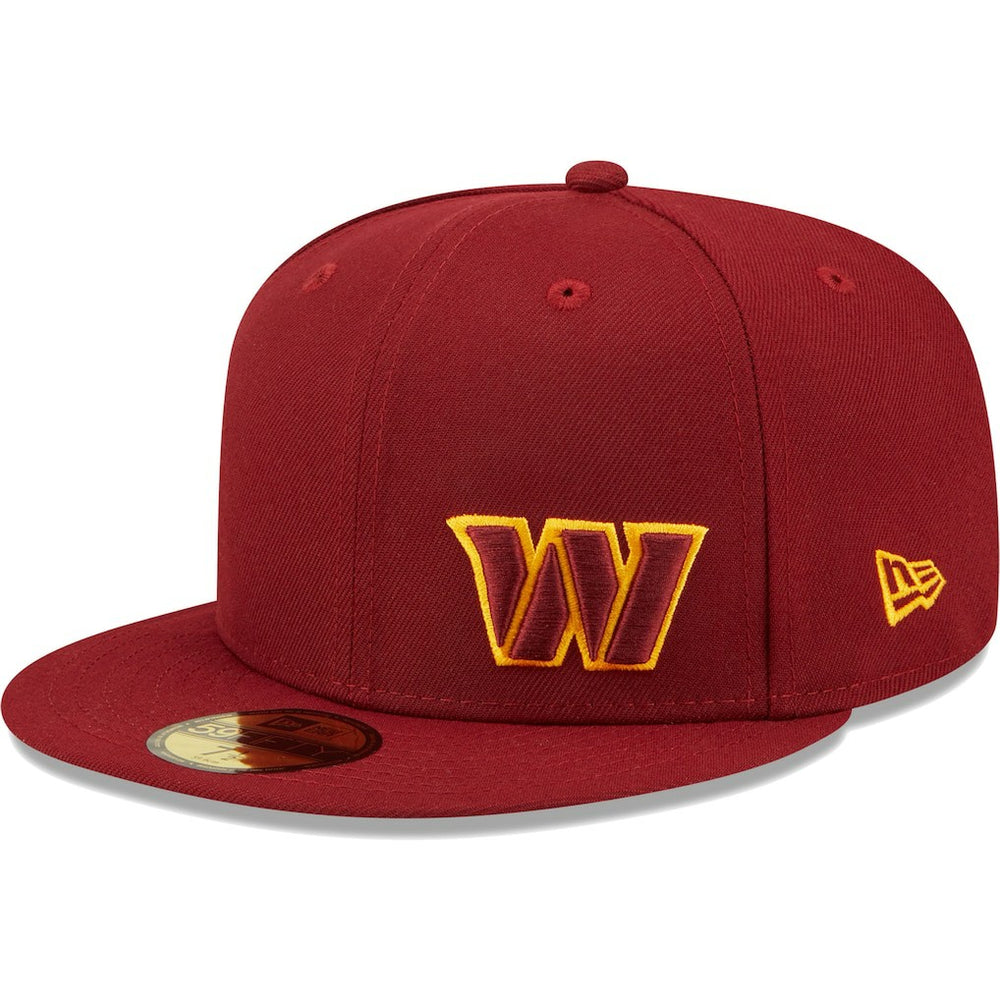 Washington Commanders New Era Flawless 59FIFTY Fitted Hat Burgundy | NFL