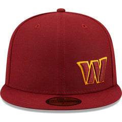 Washington Commanders New Era Flawless 59FIFTY Fitted Hat Burgundy | NFL