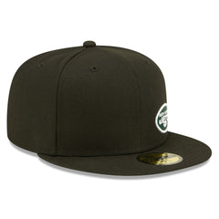 New York Jets New Era Flawless 59FIFTY Fitted Hat Black | NFL