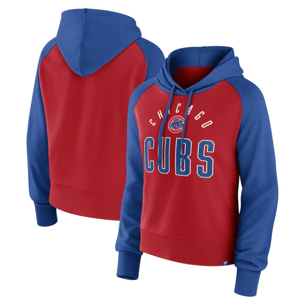 Chicago Cubs Fanatics Women's Pop Fly Pullover Hoodie - MLB