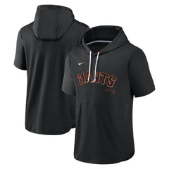 San Francisco Giants Nike Springer Short Sleeve Team Pullover Hoodie - MLB