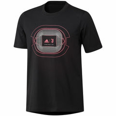 Juventus Male Graphic T-Shirt Black | Adidas discount
