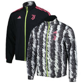 Juventus 2022/23 On-Field Team Logo Anthem Reversible Full-Zip Jacket Black | Adidas Online