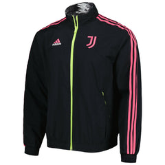 Juventus 2022/23 On-Field Team Logo Anthem Reversible Full-Zip Jacket Black | Adidas Online