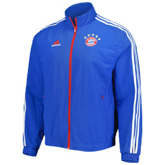 Bayern Munich 2022/23 On-Field Team Logo Anthem Reversible Full-Zip Jacket Blue | Adidas discount