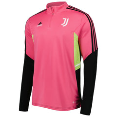 Juventus Training AEROREADY Quarter-Zip Top Pink | Adidas Sale