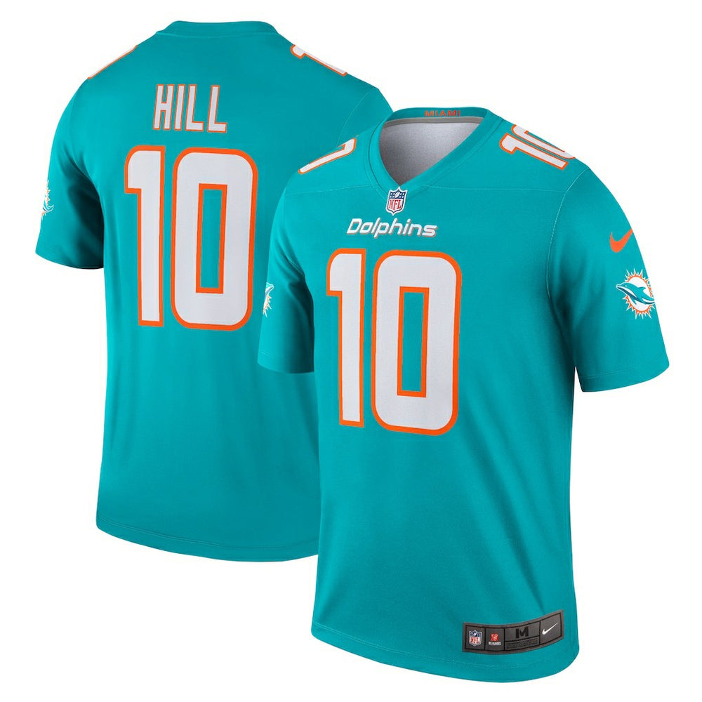 Tyreek Hill Miami Dolphins Legend Player Performance Top Aqua | Nike for Sale