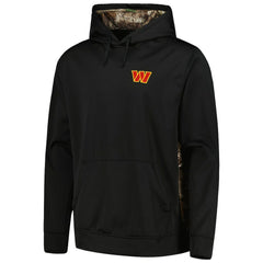 Washington Commanders Dunbrooke Logo Ranger Pullover Hoodie Black/Realtree Camo | NFL