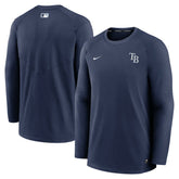 Tampa Bay Rays Nike Authentic Collection Logo Performance Long Sleeve T-Shirt - MLB
