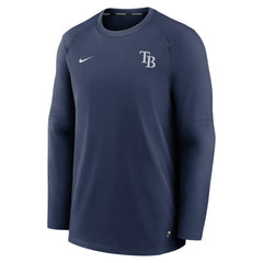 Tampa Bay Rays Nike Authentic Collection Logo Performance Long Sleeve T-Shirt - MLB