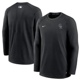 Colorado Rockies Nike Authentic Collection Logo Performance Long Sleeve T-Shirt - MLB