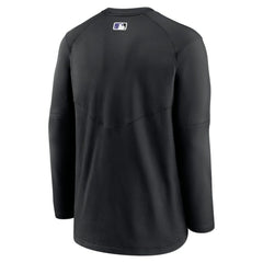 Colorado Rockies Nike Authentic Collection Logo Performance Long Sleeve T-Shirt - MLB