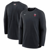 Minnesota Twins Nike Authentic Collection Logo Performance Long Sleeve T-Shirt - MLB