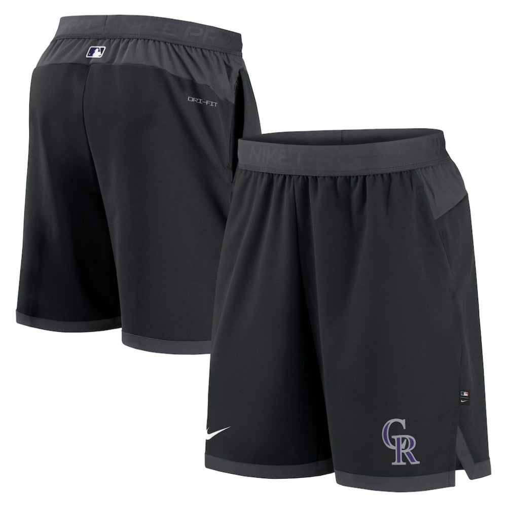 Colorado Rockies Nike Authentic Collection Flex Vent Performance Shorts - MLB