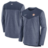 Houston Astros Nike Authentic Collection Game Time Performance Half-Zip Top - MLB