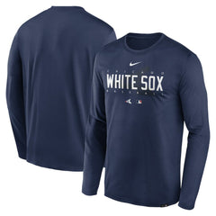 Chicago White Sox Nike Authentic Collection Team Logo Legend Performance Long Sleeve T-Shirt - MLB