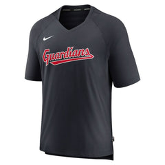 Cleveland Guardians Nike Authentic Collection Pregame Raglan Performance V-Neck T-Shirt - MLB