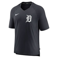 Detroit Tigers Nike Authentic Collection Pregame Raglan Performance V-Neck T-Shirt - MLB