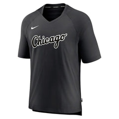 Chicago White Sox Nike Authentic Collection Pregame Raglan Performance V-Neck T-Shirt - MLB