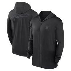 San Francisco Giants Nike Authentic Collection Travel Performance Lightweight Full-Zip Hoodie - MLB