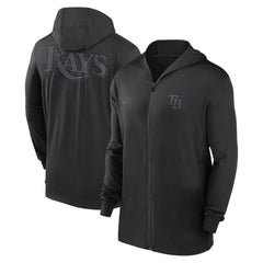 Tampa Bay Rays Nike Authentic Collection Travel Performance Lightweight Full-Zip Hoodie - MLB