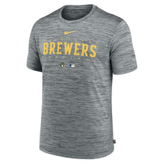 Milwaukee Brewers Nike Authentic Collection Velocity Performance Practice T-Shirt - MLB