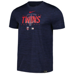 Minnesota Twins Nike Authentic Collection Velocity Performance Practice T-Shirt - MLB
