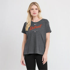 Detroit Tigers Nike Women's Authentic Collection Early Work Tri-Blend T-Shirt - MLB