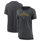 San Diego Padres Nike Women's Authentic Collection Early Work Tri-Blend T-Shirt - MLB